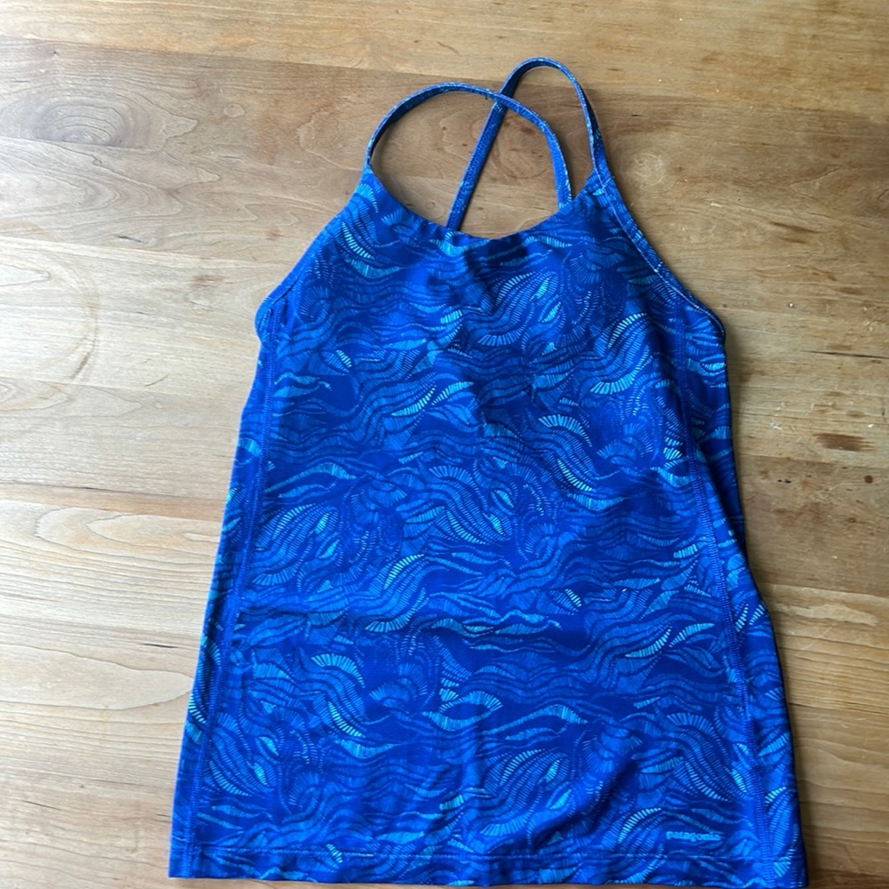 Patagonia tank, with built-in bra